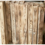 Burnt color board 120x7x1,5