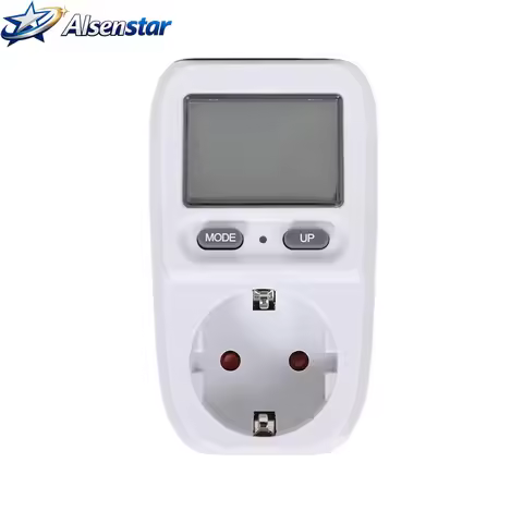 American British AU BR measurement socket power analyzer 220V energy meter wattmeter LCD energy mete