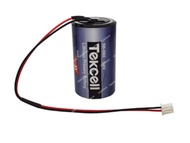 Suitable for TeKcell SB-D02 3.6V lithium battery with line D type flow meter PLC battery ER34615 lit