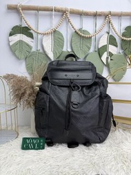 《荃灣實體店》Lv👜 PRE OWNED 🎒Taurillon Monogram 黑色壓花皮革書包 🖤