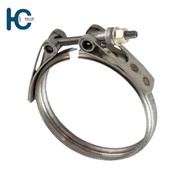 21325765 51974450078 Exhaust Elbow & Turbo Clamp for Volvo Penta D4/D6 Engines - Fits D4-30 to D4-44