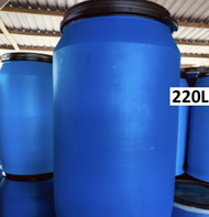 160L/200L Tong Biru/ Open Top Plastic Drum ( READY STOCK )