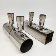 Stainless Steel Guardrail Stair Handrail Post Connection Surface Tube Accessories Adjustable Angle S