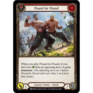 Pound for Pound (Red) - Monarch (MON)