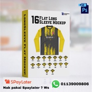 Mockup Jersey Long Sleeve | Mockup Long Sleeve | Jersey Long Sleeve Mockup