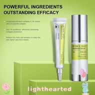 LIGHTHEARTED Retinol Tightening Serum, Wrinkle Reduction 9-Peptide Complex Panthenol Face Treatment,