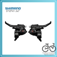 Tay đề xe đạp SHIMANO ST EF41 3x7 Speed - Hàng chính hãng SHIMANO (1 bộ 2 cái)