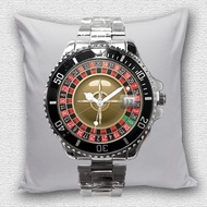 CASINO ROULETTE JACOB & CO Men's Watch Stainless Steel Date Silver Adult Men's Custom Cool Latest 01