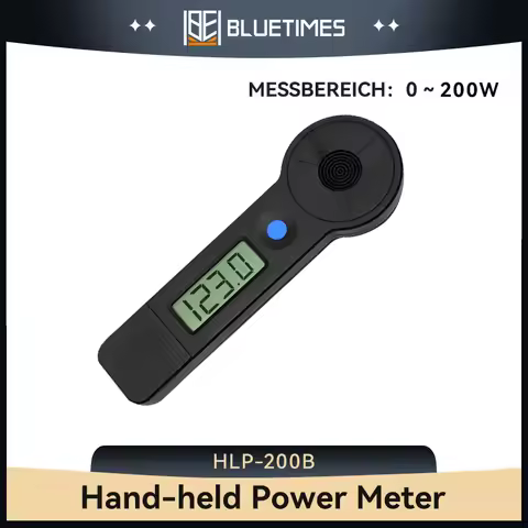 Bluetimes CO2 Laser Tube Dynamometer HLP-200B 0-200W Handheld Power Meter For Reci Yonlgli Laser Tub