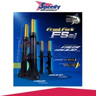 SPEEDY Fork Lay Standard Cutting Design Espada Y15 Y16 LC135 4S 55D LC135 4Speed Lower 1.5 Gold Tube