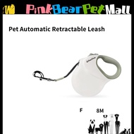 <PinkBear> Dog Automatic Retractable Leash 8M | Pet Leash | Cat Leash