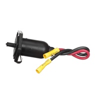 14350-3 Medium-Duty Trolling Motor Connector, Female Receptacle, Boat Side, Weather Cover, Face Plat