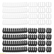 Doublebuy PP Cables Comb Clamp Clip Organizer Dresser for 2 5-3 2mm PC Power Cables Wiring