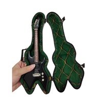 29cm A BC Rich Warlock Bronze Black Electric Guitar Miniature Wooden Guitar