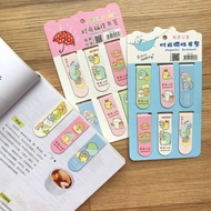 6pcs/pack Sumikko Gurashi Cartoon Magnetic Bookmark Student Gift Stationery Items Book Bookmarks For Books Magnetic Bookmarks