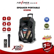 Advance Speaker M25BT Stereo Bluetooth Xtra Bass Subwoofer