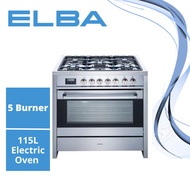 ELBA 5 Burner Professional Range Standing Cooker 115L EPRC-H9880ST(SS)