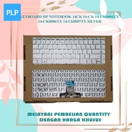 HP Keyboard For Notebookhp 14ck 14-Ck 14-Ck0004tx 14-Ck0006tx Silver