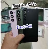 Backdoor Back Casing + Samsung S23+ S23 plus camera glassRing Original