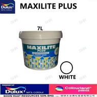 DULUX(ICI) 7 Liter Maxilite Plus 15245 White Colour Matt Finish Paint For Interior / Cat Dinding Dalaman Putih / 白色灰水漆