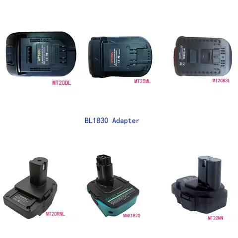 Universal Battery Adapter MT20DL MT20BSL MT20ML MT20MN MT20RNL MAK1820 For Makita For Milwaukee For 