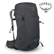 【Osprey 美國】Stratos 44 透氣網架登山背包 男 隧道灰｜健行背包 多功能戶外運動背包