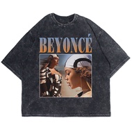BEYONCE HOMAGE WASHING VINTAGE TEE (OVERSIZE WASHED T-SHIRT)