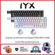IYX  MU68 Pro all-aluminium 8K gaming magnetic switch 0 dead zone 68 keys Ai stone hot-swappable key