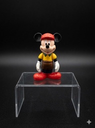 迪士尼 米奇老鼠 棒球帽運動風 迷你公仔 | Disney Mickey Mouse Baseball Cap Polo Sport Miniature PVC Figure (Played Cond