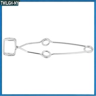 【12.15】 1pcs Spring Steel Test Tube Clip Clamp Labs Testing Holder Tool 14.5cm