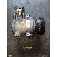 Hyundai Matrix 1.6cc G4ED Aircond Compressor Pump Hyundai Matrix 1.6cc G4ED (USED HALFCUT)