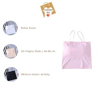 4U Women's Seamless Ice Silk Tank Top Bra, Beautiful Korean Fashion Bra BR765