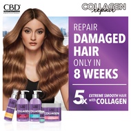 ❤️BEAUTIFUL JEMBER❤️CBD Collagen Repair Series Shampoo Conditioner Serum Hair Mask