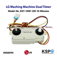 LG Washing Machine Timer, Model No. DXT-15SF-201, 15-Minute Duration, Washing Machine Spare Parts
