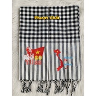 Khăn rằn thêu LOGO Kỉ Niệm 80 Năm Thành Lập nước Việt Nam và Quốc khánh 2/9 ý nghĩa