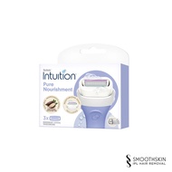 Schick Intuition Pure Nourishment Moisturizing Refill Cartridges 3'S