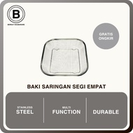 Square Strainer Tray|Square Stainless Steel Strainer PS27