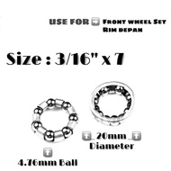 Bicycle ball bearings / Bearing bearing basikal