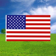 Embroidered American Flag 90 * 150cm Embroidered Flag Oxford Cloth American Stitching Flag