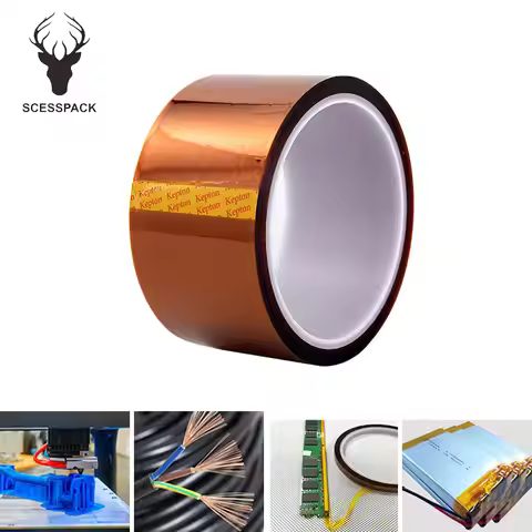 Golden finger insulating and heat insulating tape, polyamide adhesive Electrical tape, traceless hea