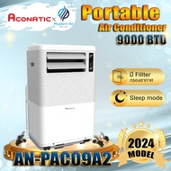 Aconatic แอร์เคลื่อนที่ ขนาด ( 9000 BTU ) Portable Air Conditioner รุ่น AN-PAC09A2