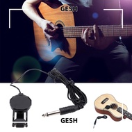 GESH ​Clip-On Pickup, Musical Performance 1/4 Inch Plug​ Piezo Violin Pickup​, Accessories Clip-On ​