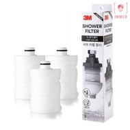 3M Standard Shower Filter Refill 3Pack Unscented CleanWaterDaily SensitiveSkinSafe FragranceFree