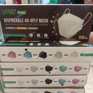 masker disposable v pro 4play berkualitas