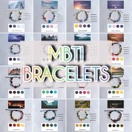{ByNyan} MBTI handmade bracelets, MBTI drawstring bracelets for men and women (Read description)