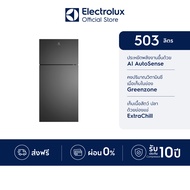 Electrolux ตู้เย็นชนิดช่องแช่แข็งด้านบน ความจุ 503 ลิตร  รุ่น ETM5002C-B สีดำ