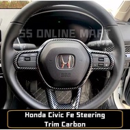 Honda Civic Fe 2022 Car Accessories Civic Fe Interior Accessories Carbon Design Gear Cover Steering 