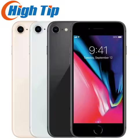 Original Apple IPhone 8 2GB RAM 64GB/256GB Hexa-Core 3D Touch ID 4G LTE WIFI 12.0MP Camera 4.7" Fing