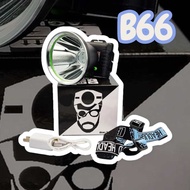 ไฟฉายบังยารุ่น B66 จอ 10ซม ชาร์จในรถได้