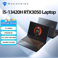 Machenike S15 RTX3050 Gaming Laptop 2026 Brand New Laptop (i5-13420H/i7-13620H, 16G, 512GB SSD, 15.6